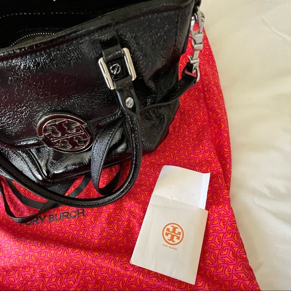 Tory Burch Black Amanda Mini Satchel - Picture 14 of 14